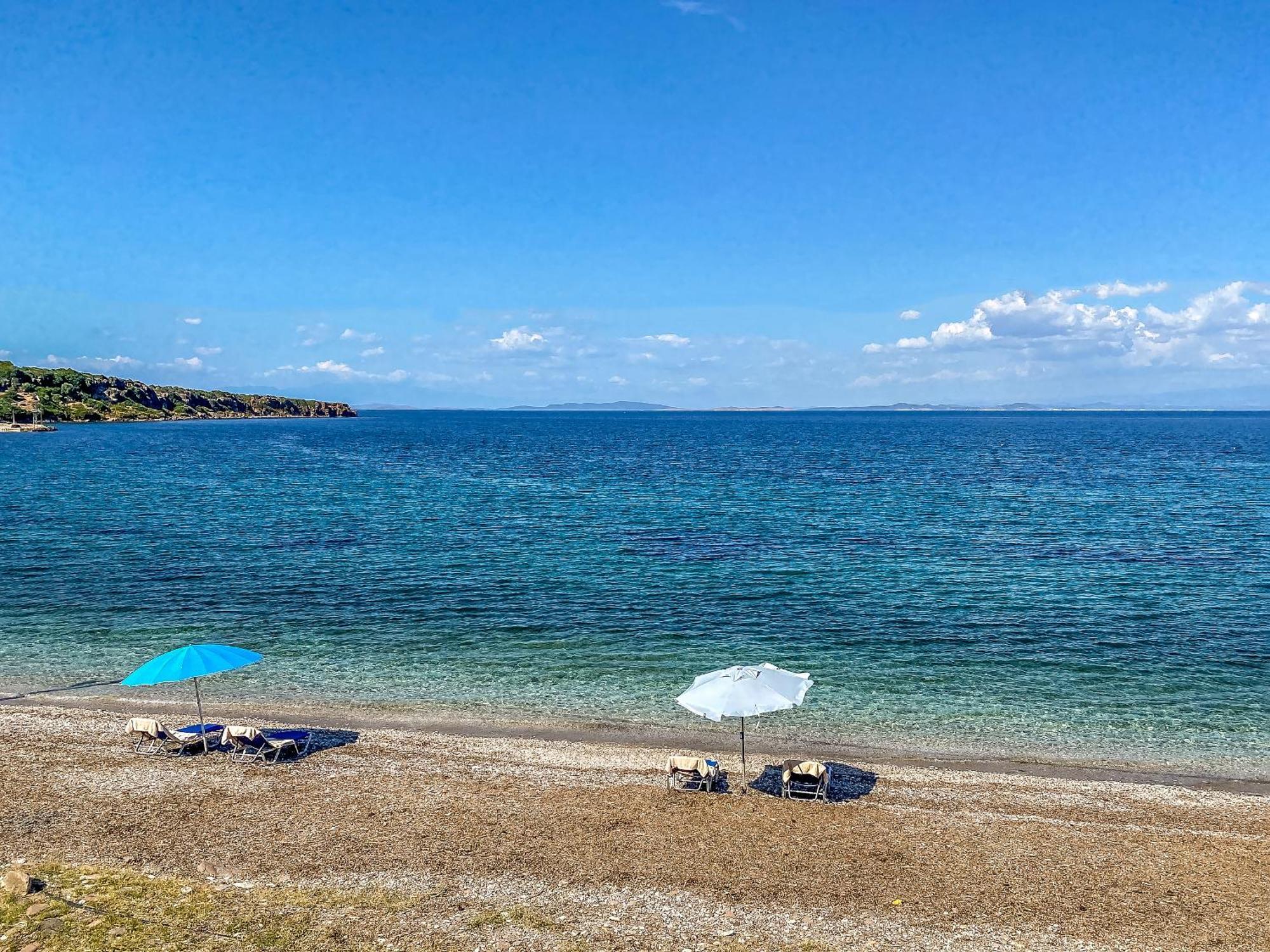 Kyparissis Beach Houses Skala Mistegnon Exterior photo